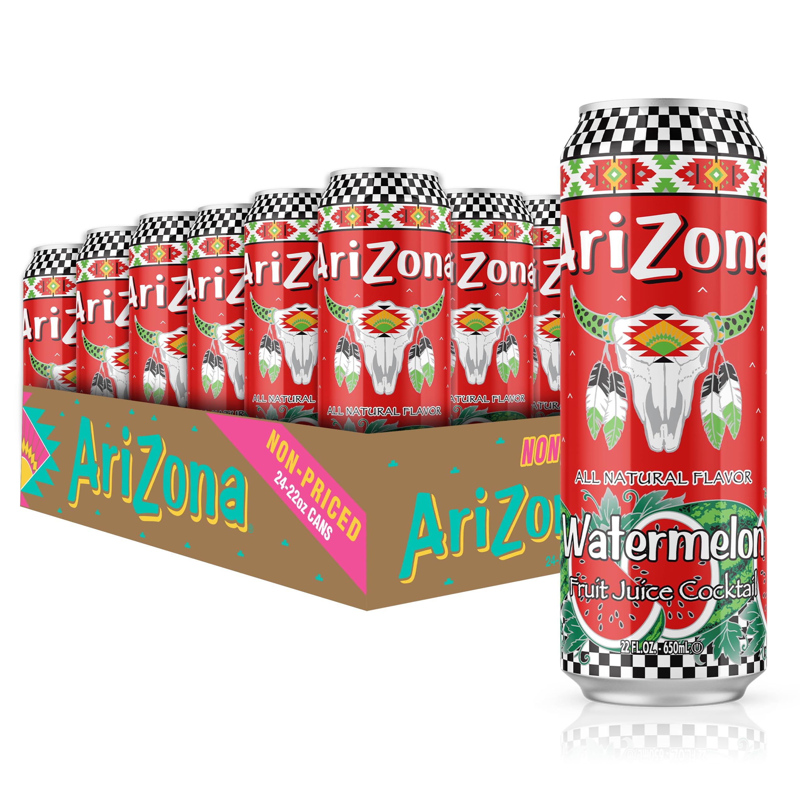 ARIZONA WATERMELON 650 ML (22 OZ) 
