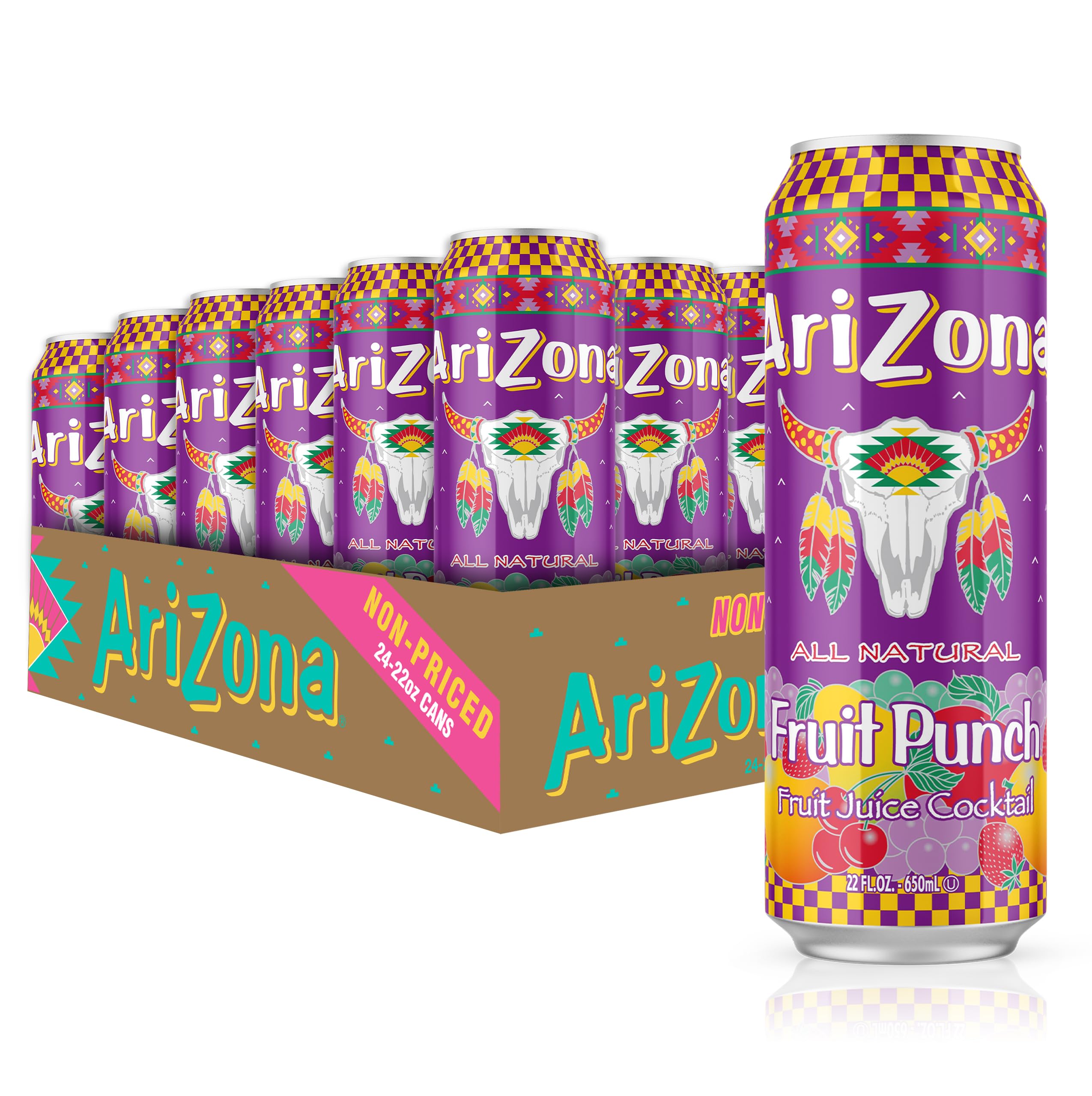 ARIZONA FRUIT PUNCH 650 ML (22 OZ) 