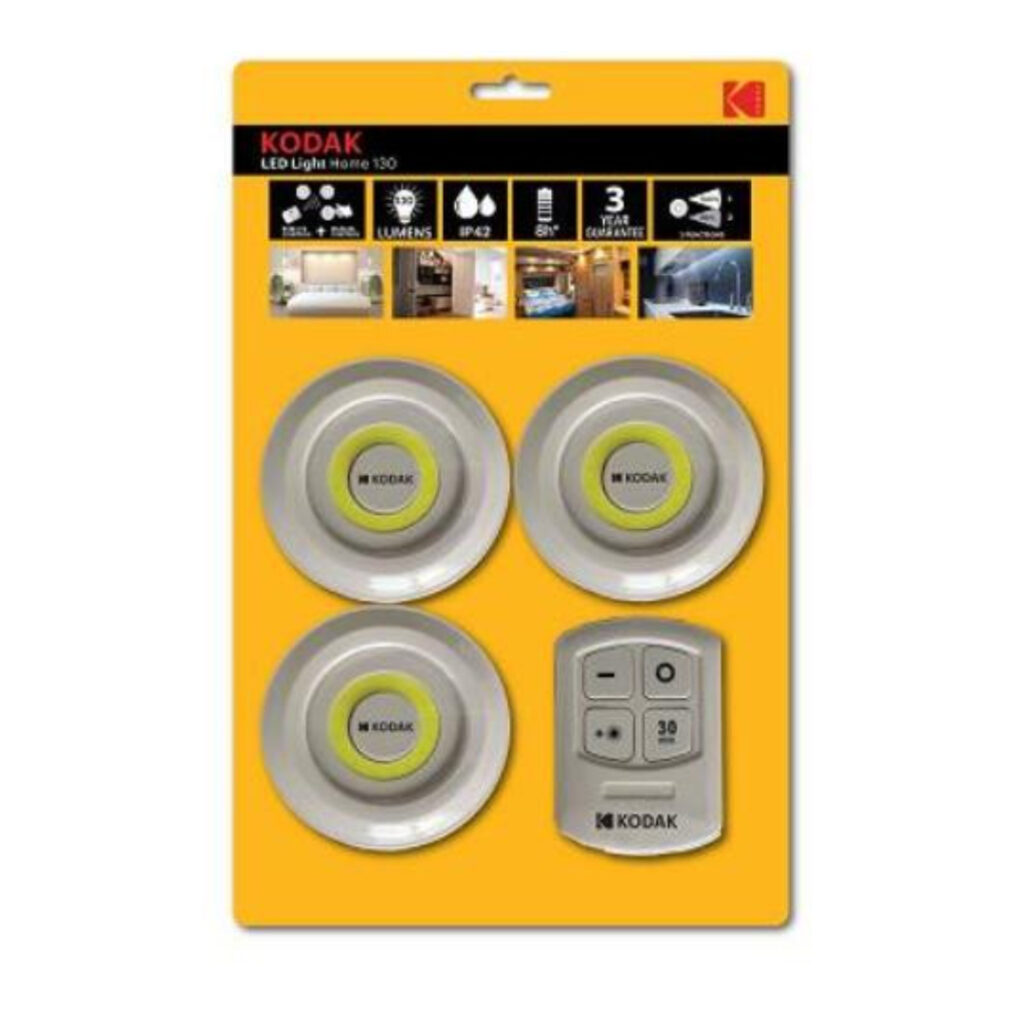 Kit Kodak Lampara Led HOME-130 Control Remoto